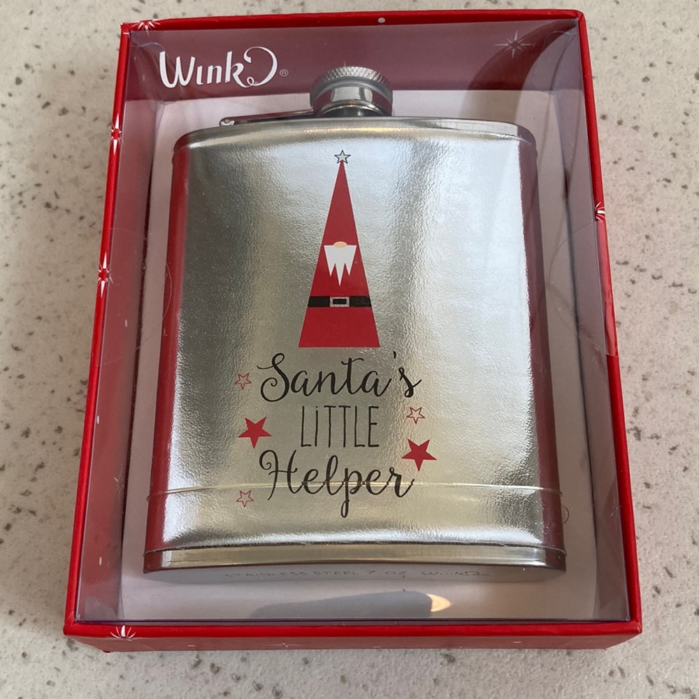 Santa’s Little Helper 7oz Flask